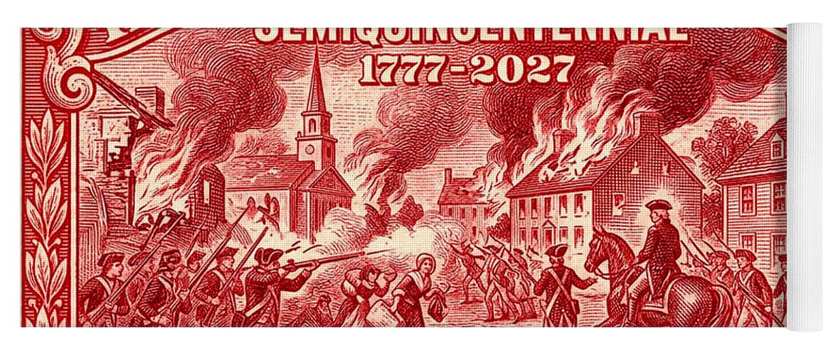 Burning of Danbury 2c - Yoga Mat