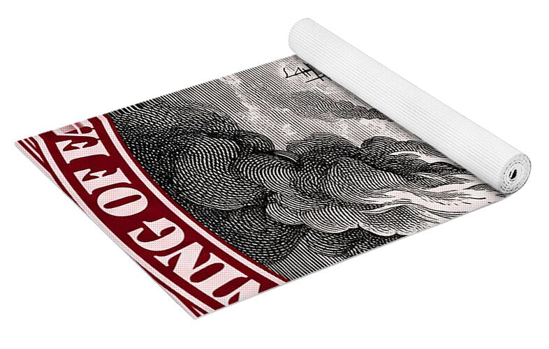 Burning of Fairfield $1 - Yoga Mat