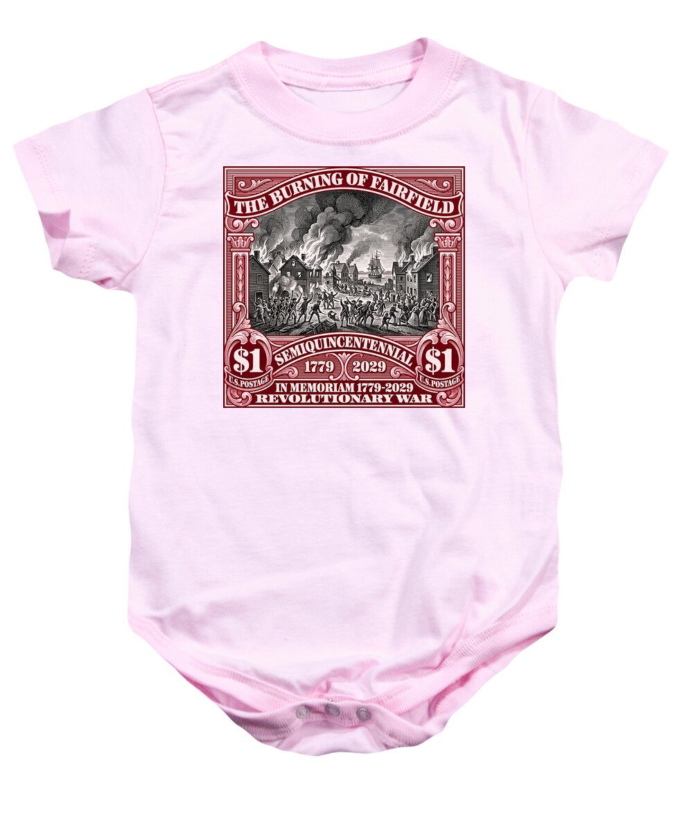 Burning of Fairfield $1 - Baby One-Piece