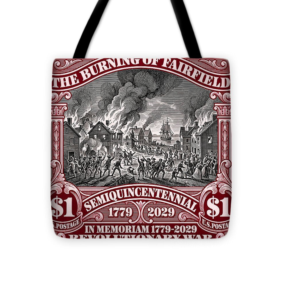 Burning of Fairfield $1 - Tote Bag