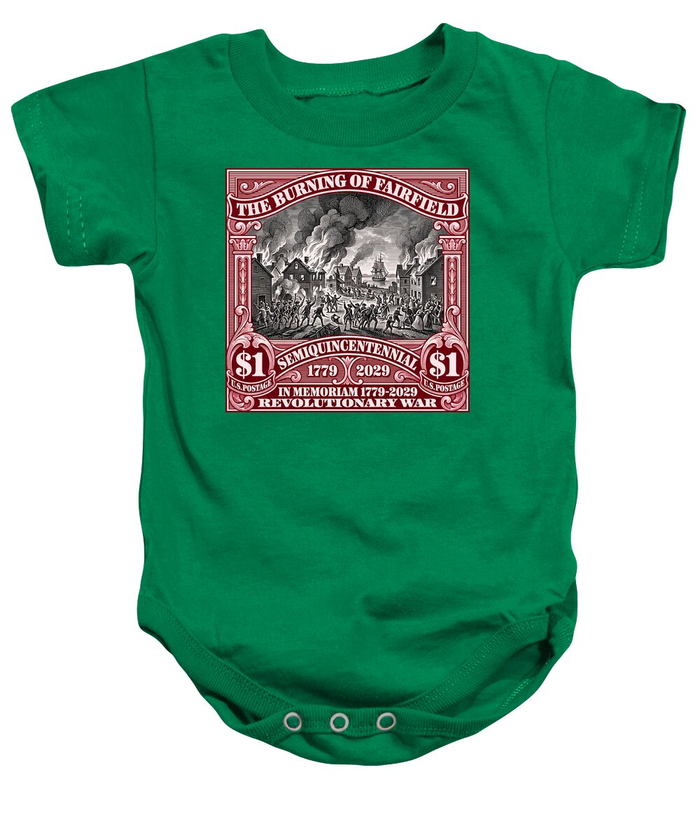 Burning of Fairfield $1 - Baby One-Piece