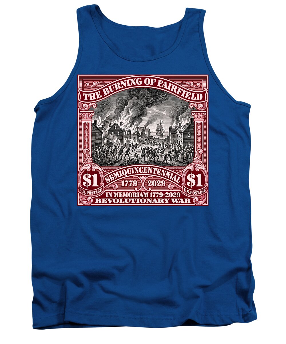 Burning of Fairfield $1 - Tank Top