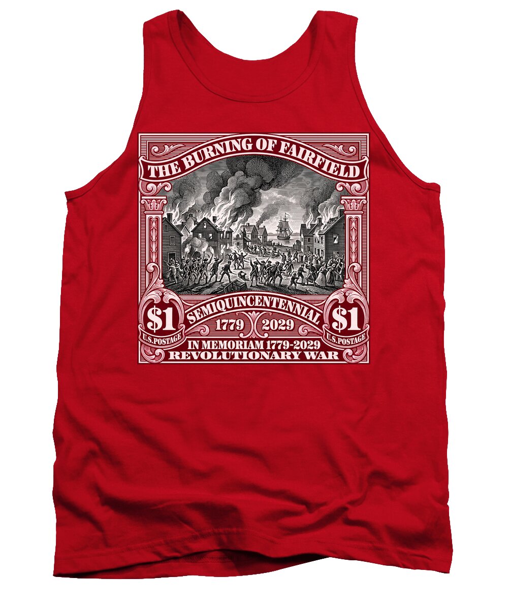 Burning of Fairfield $1 - Tank Top
