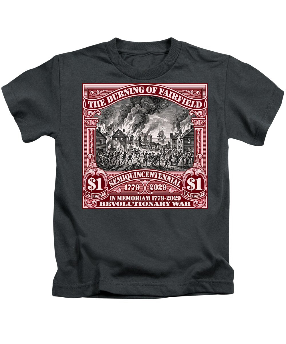 Burning of Fairfield $1 - Kids T-Shirt