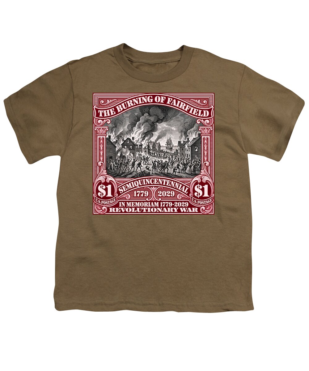 Burning of Fairfield $1 - Youth T-Shirt