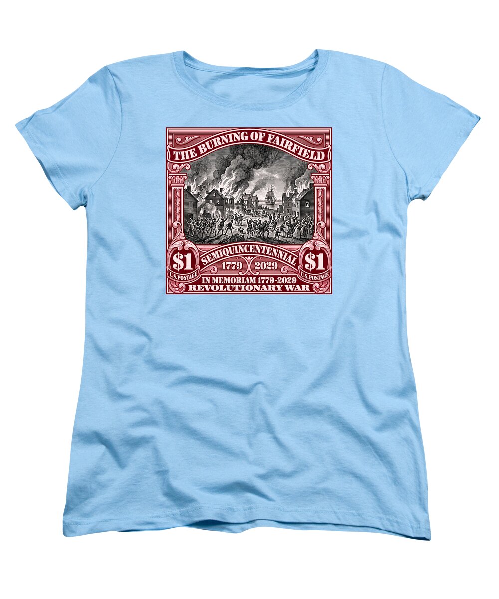 Burning of Fairfield $1 - Women's T-Shirt (Standard Fit)