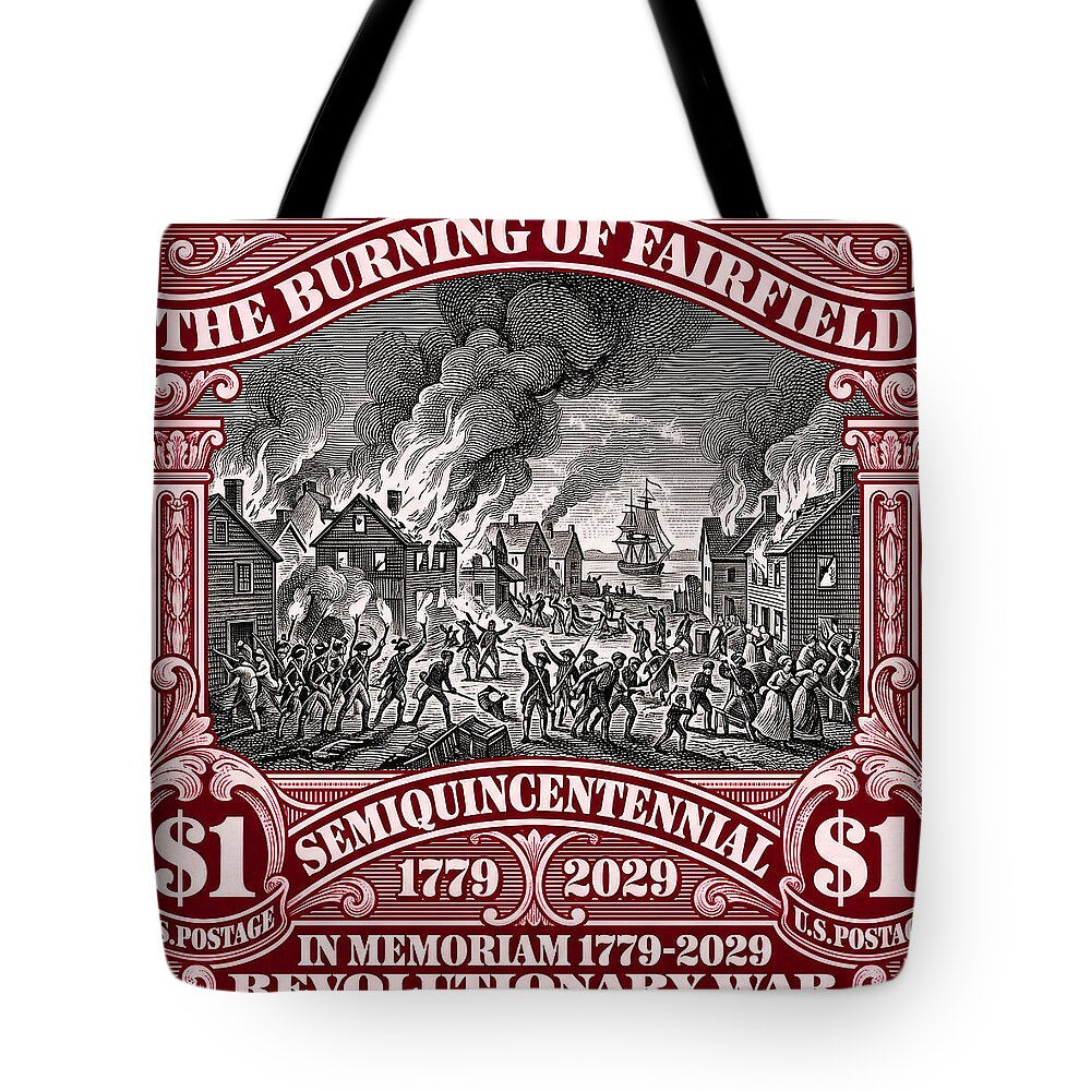 Burning of Fairfield $1 - Tote Bag