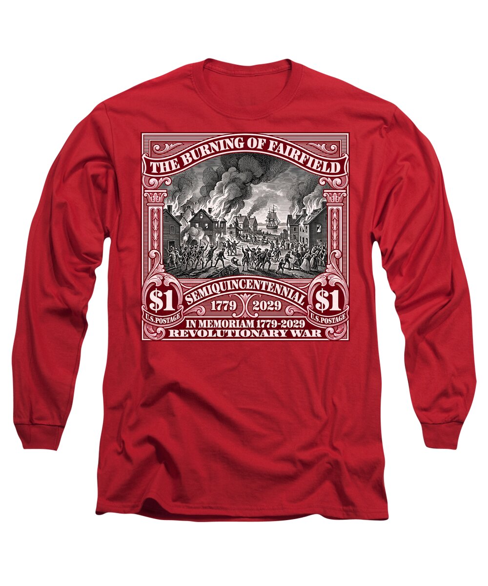 Burning of Fairfield $1 - Long Sleeve T-Shirt