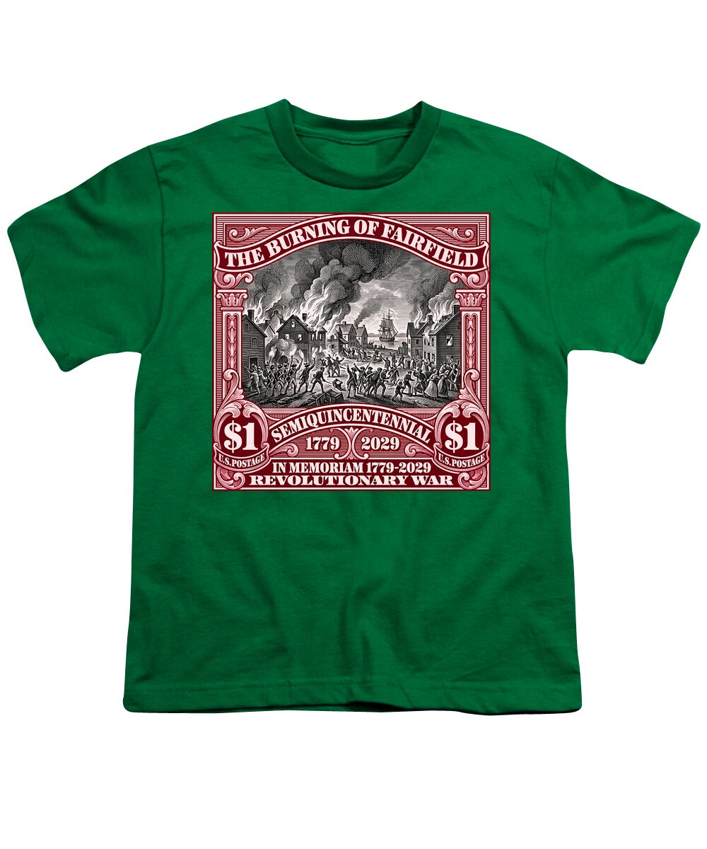 Burning of Fairfield $1 - Youth T-Shirt