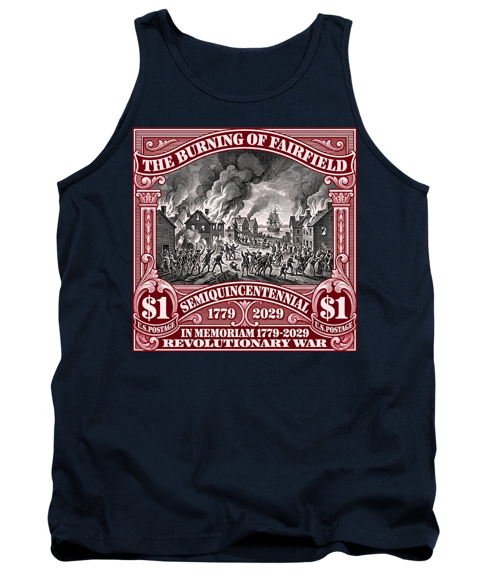Burning of Fairfield $1 - Tank Top