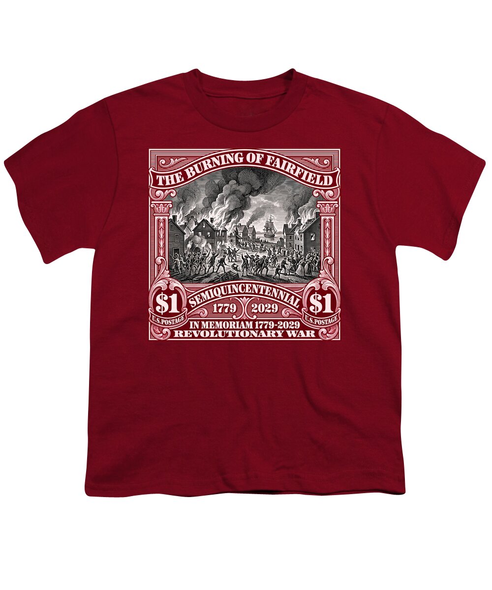 Burning of Fairfield $1 - Youth T-Shirt