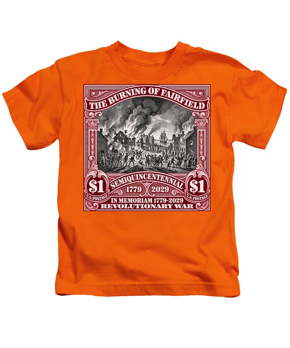 Burning of Fairfield $1 - Kids T-Shirt