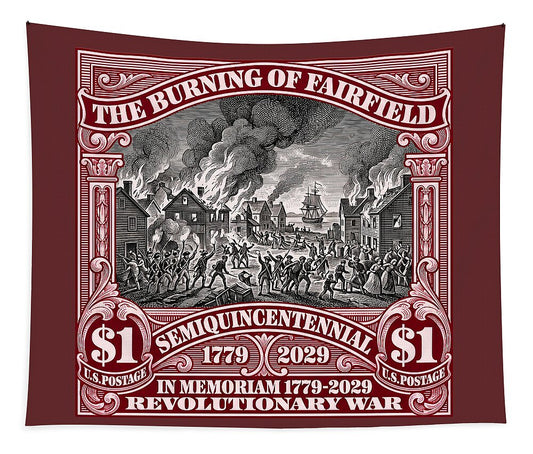 Burning of Fairfield $1 - Tapestry