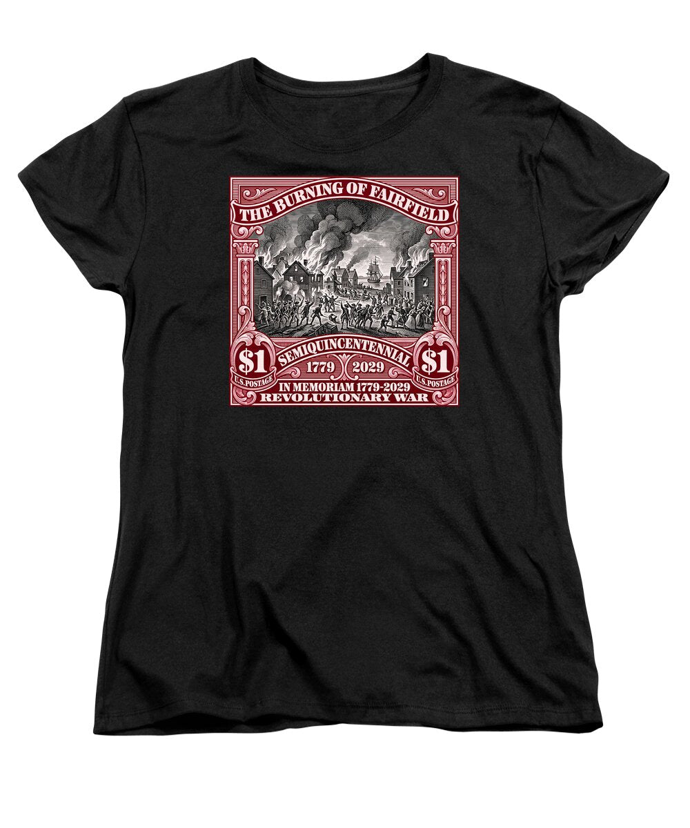 Burning of Fairfield $1 - Women's T-Shirt (Standard Fit)