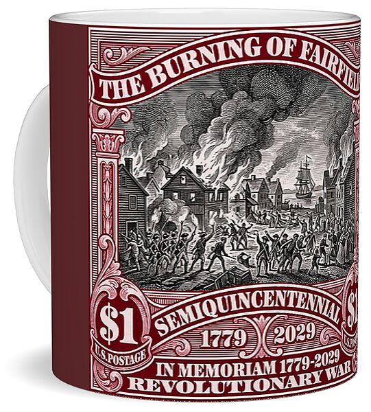 Burning of Fairfield $1 - Mug