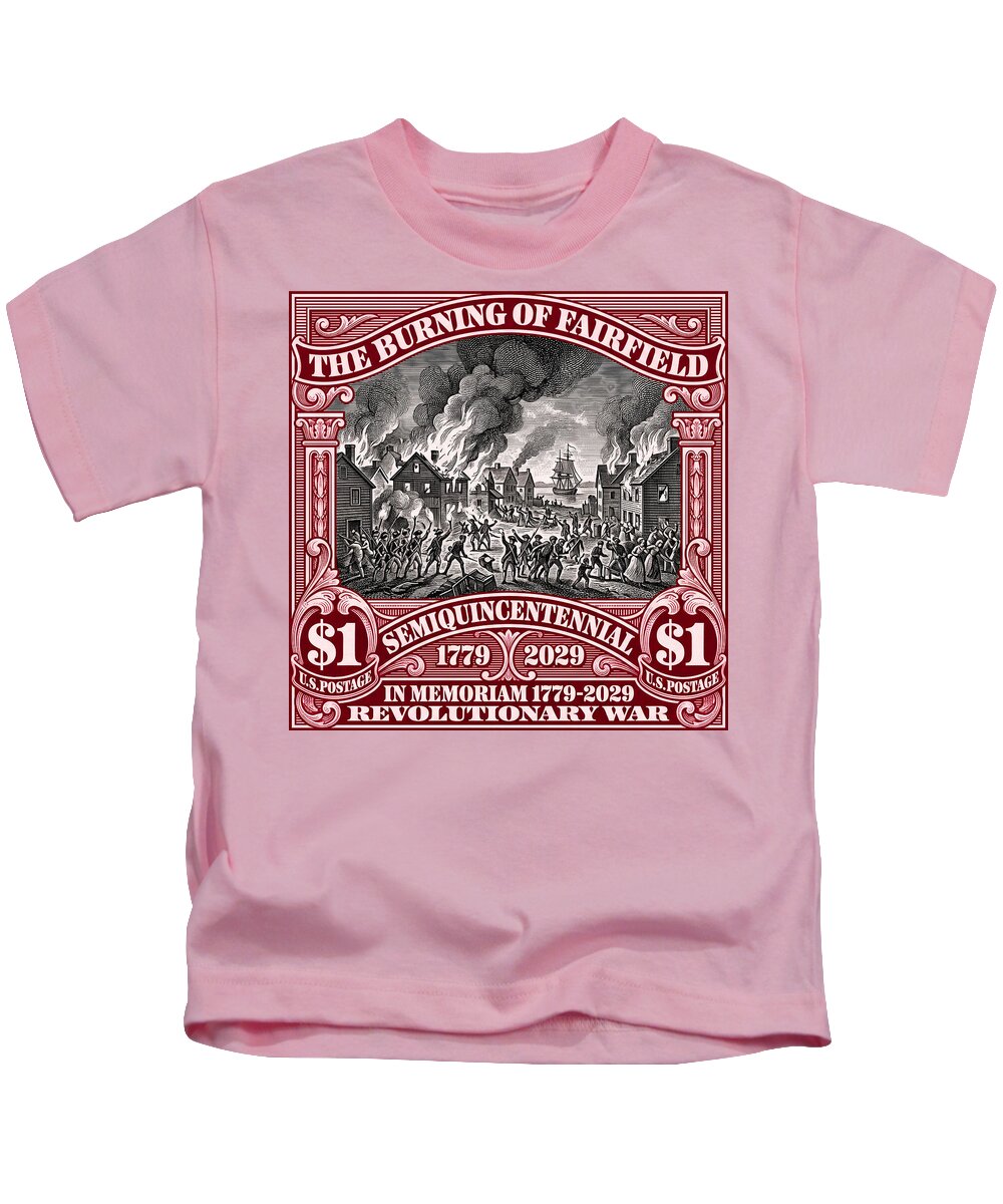 Burning of Fairfield $1 - Kids T-Shirt