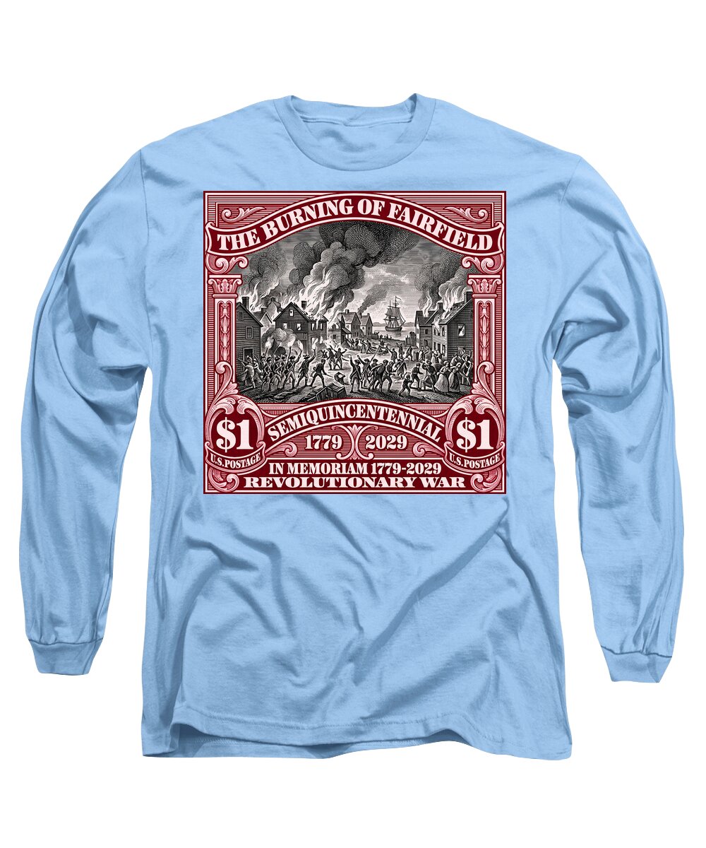 Burning of Fairfield $1 - Long Sleeve T-Shirt