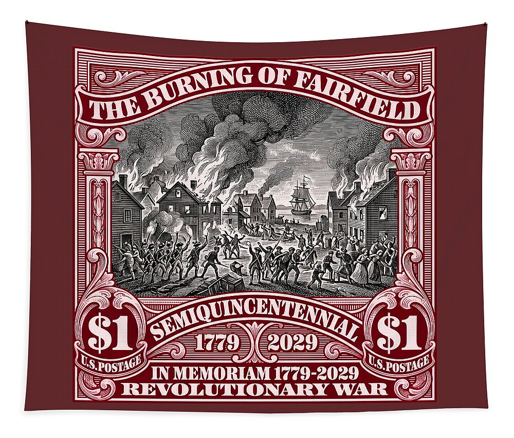 Burning of Fairfield $1 - Tapestry