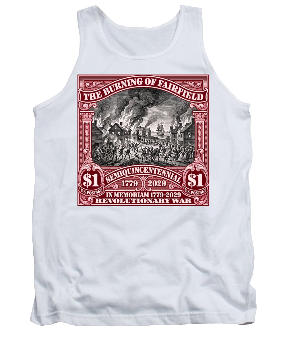 Burning of Fairfield $1 - Tank Top
