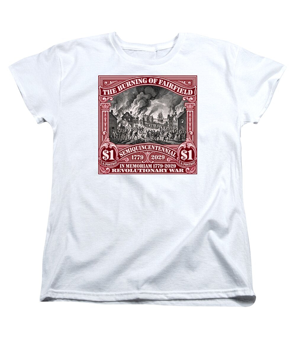 Burning of Fairfield $1 - Women's T-Shirt (Standard Fit)