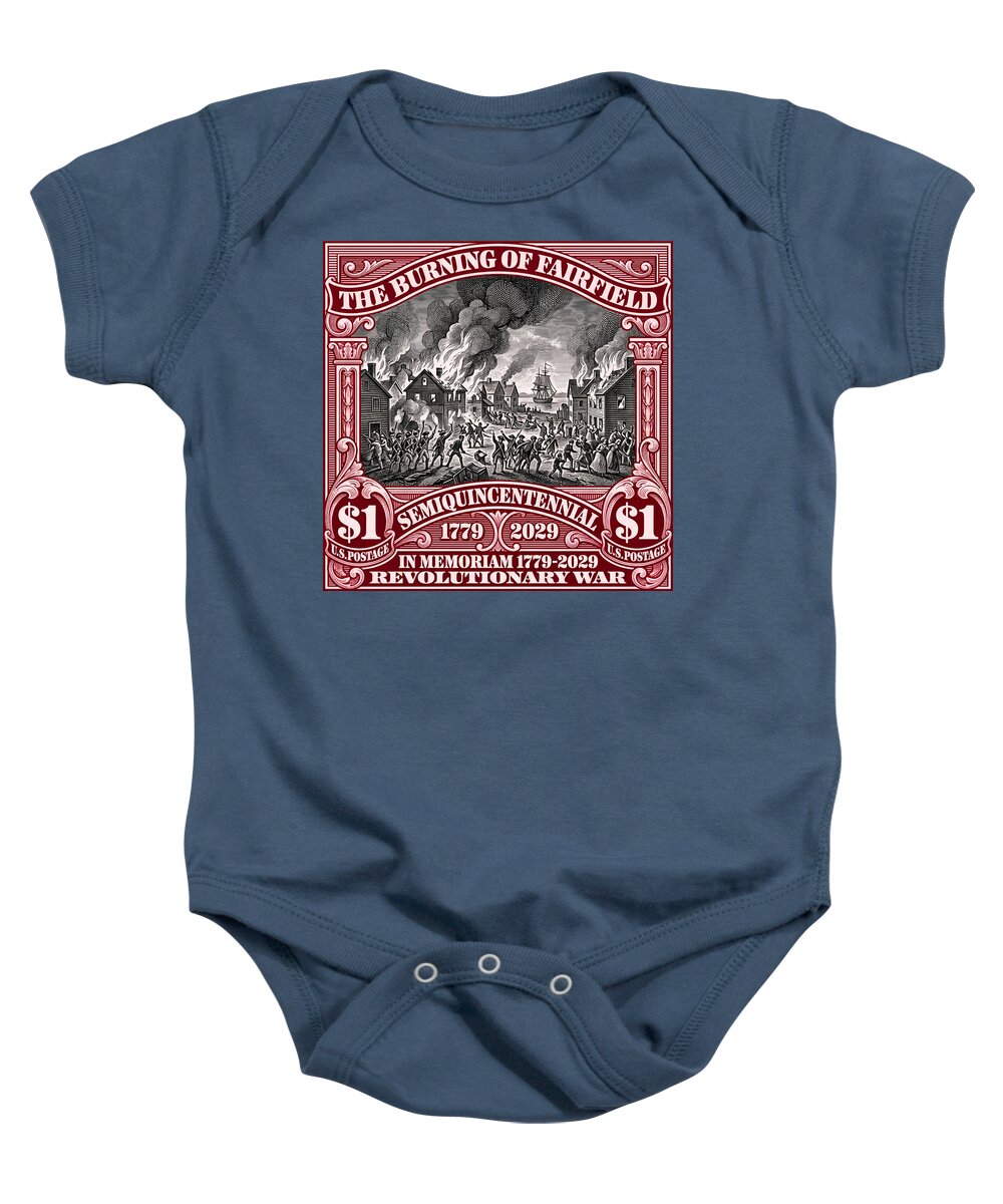 Burning of Fairfield $1 - Baby One-Piece