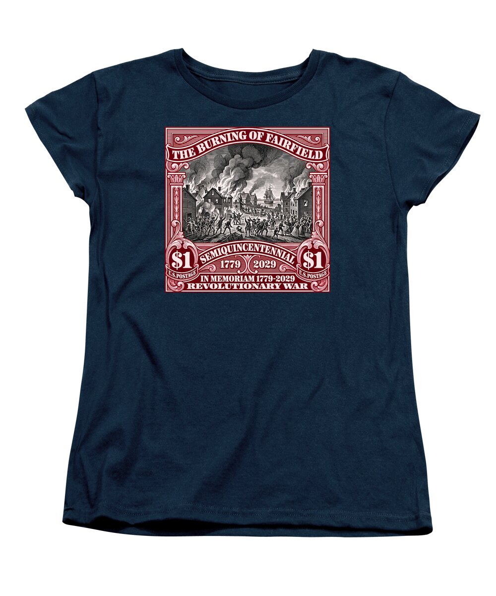 Burning of Fairfield $1 - Women's T-Shirt (Standard Fit)