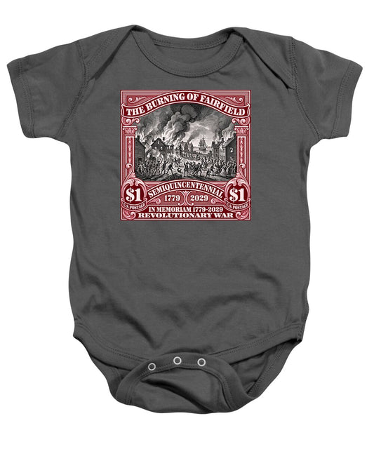 Burning of Fairfield $1 - Baby One-Piece