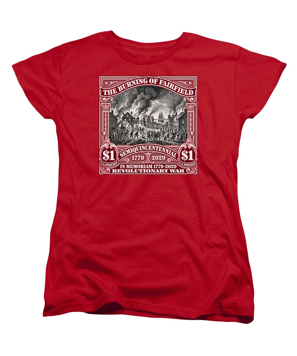 Burning of Fairfield $1 - Women's T-Shirt (Standard Fit)