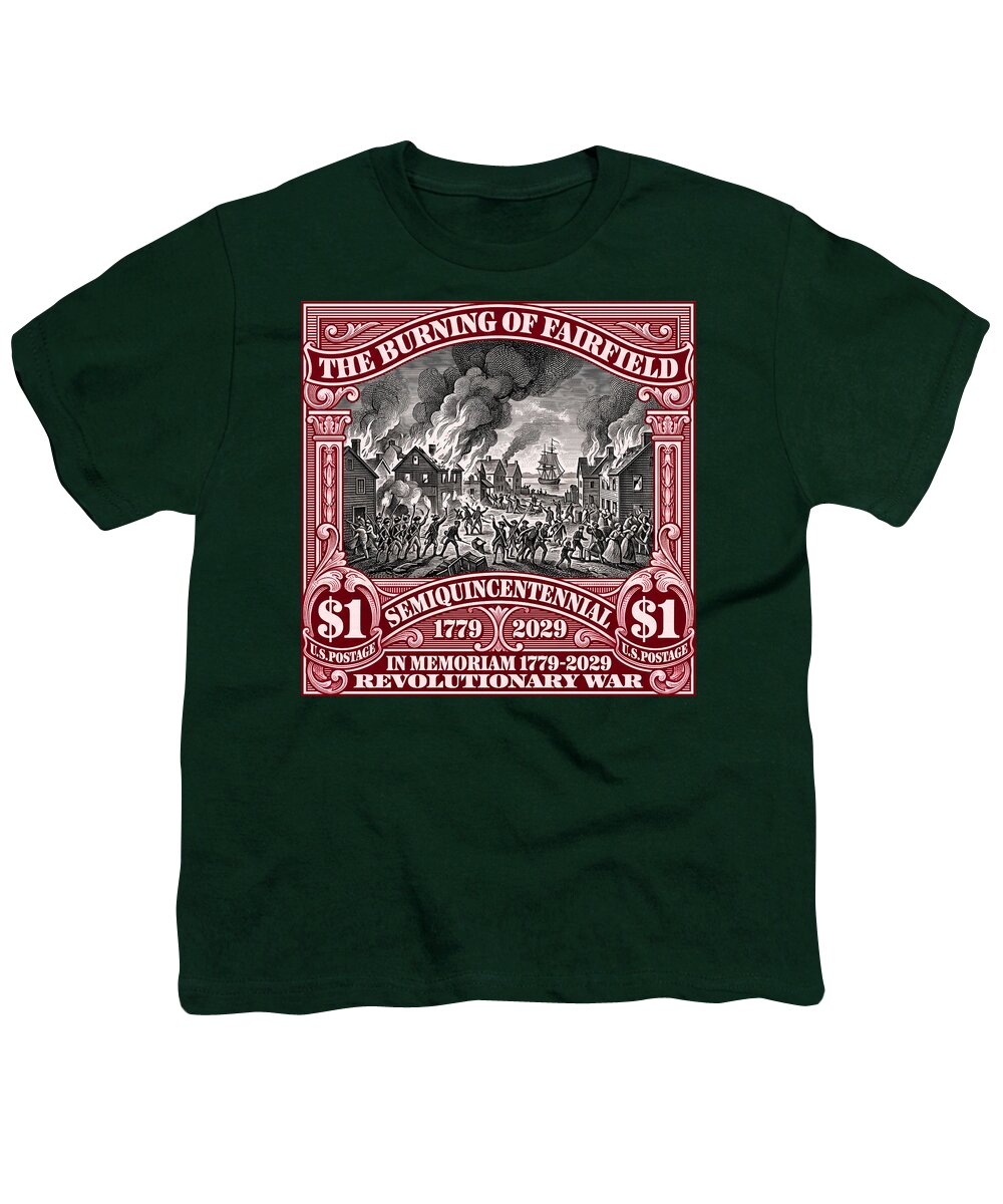 Burning of Fairfield $1 - Youth T-Shirt