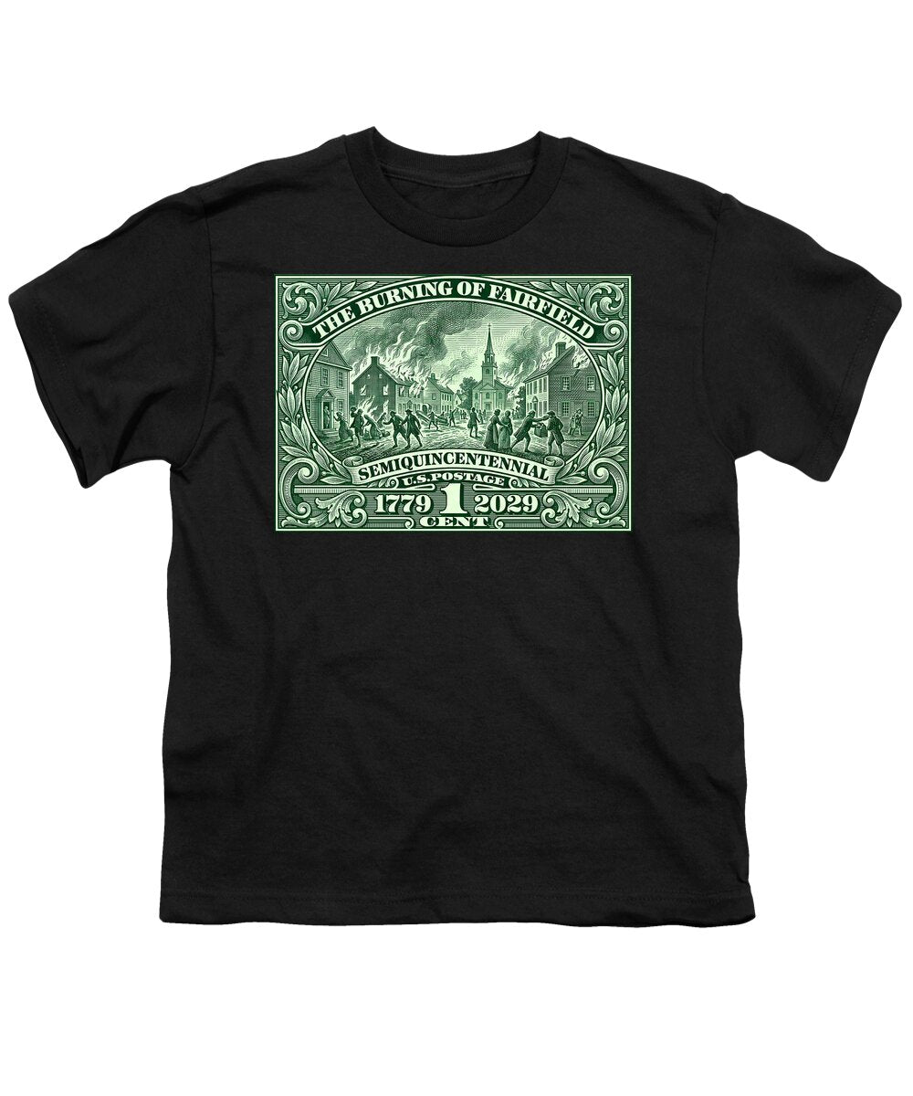 Burning of Fairfield 1c - Youth T-Shirt