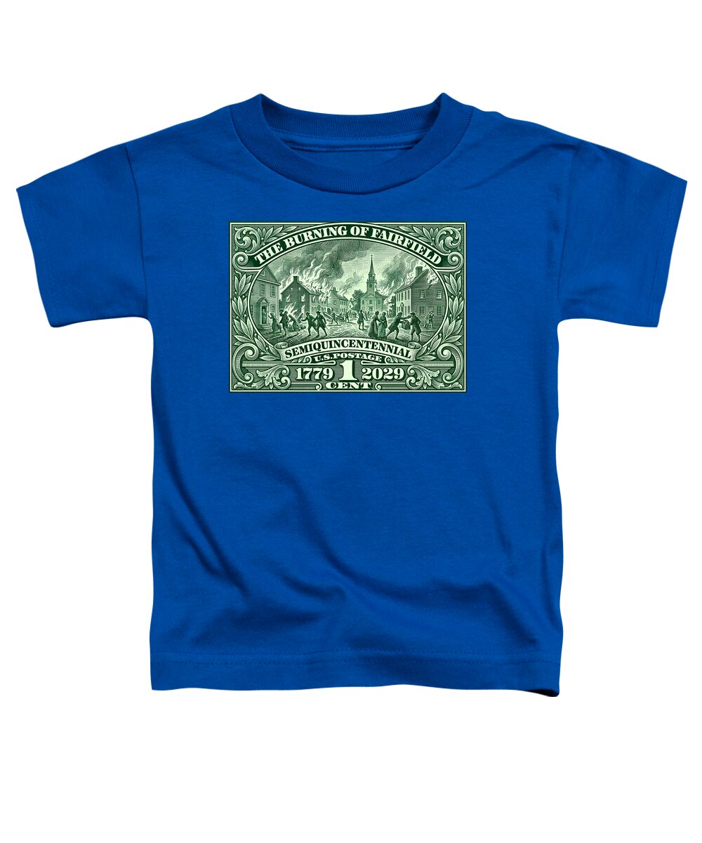Burning of Fairfield 1c - Toddler T-Shirt