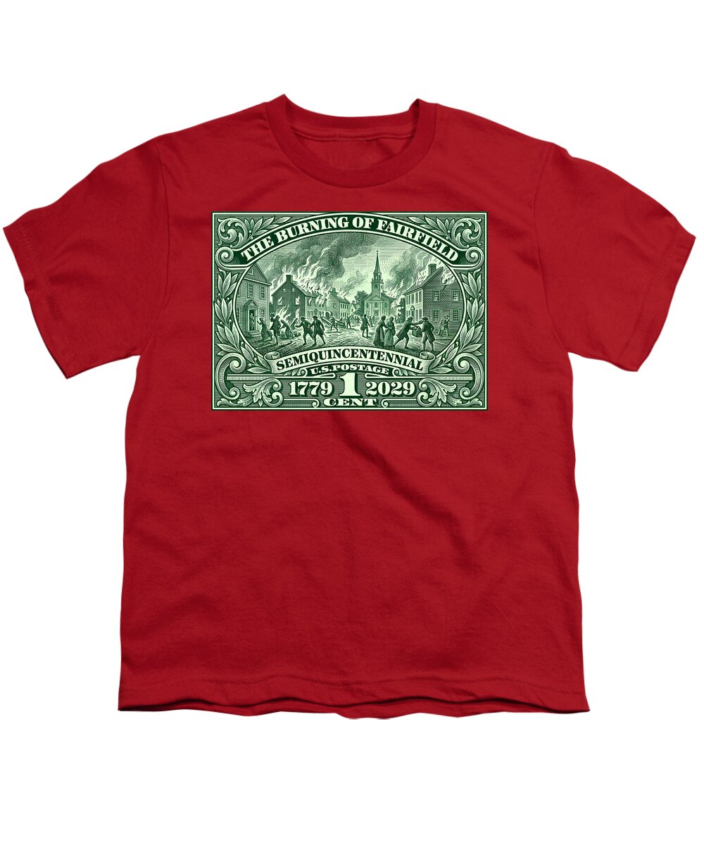 Burning of Fairfield 1c - Youth T-Shirt