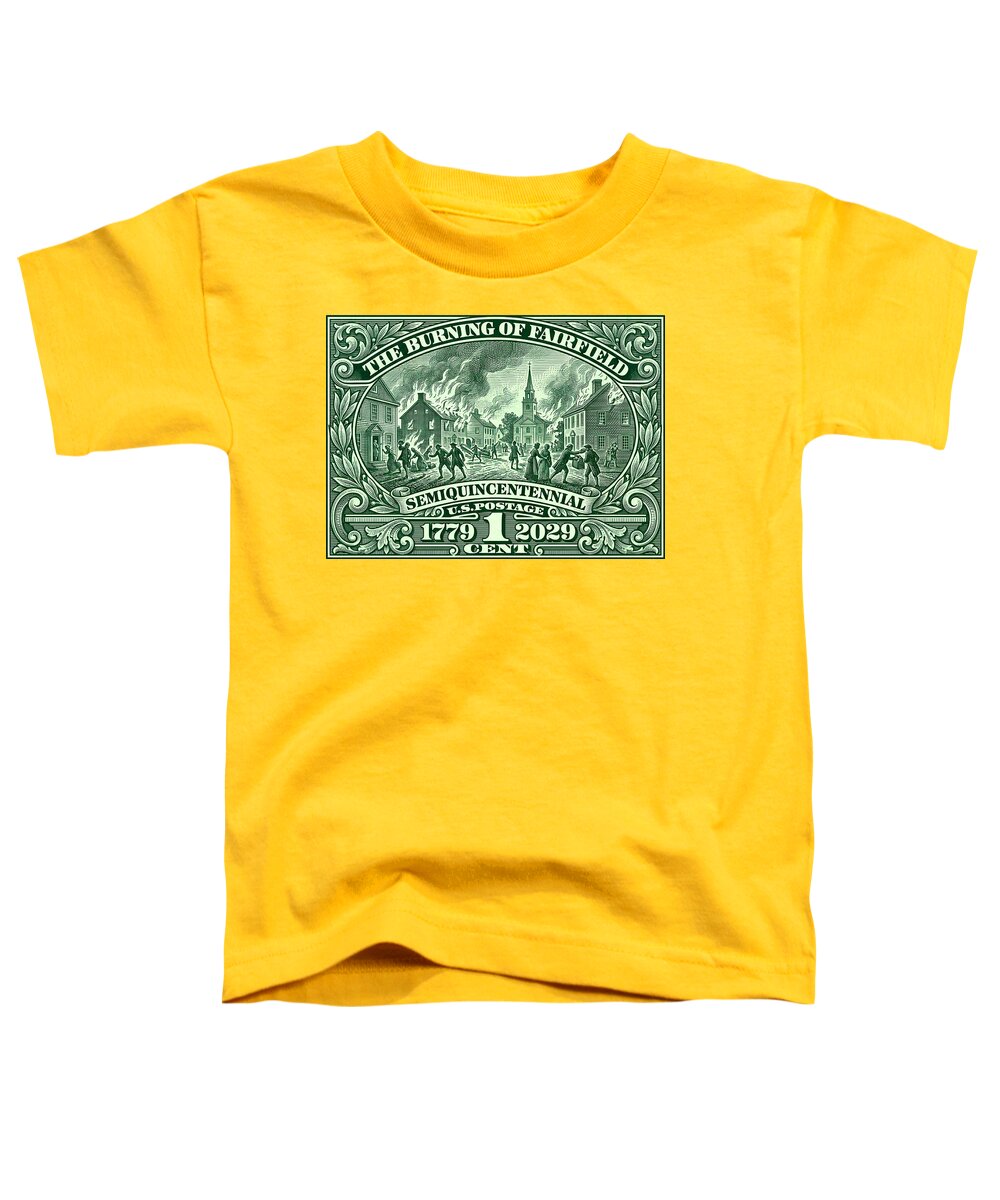 Burning of Fairfield 1c - Toddler T-Shirt