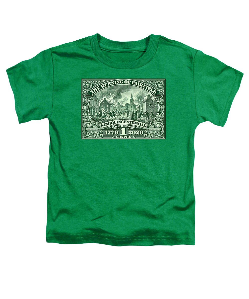 Burning of Fairfield 1c - Toddler T-Shirt