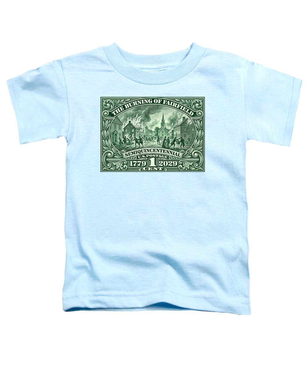 Burning of Fairfield 1c - Toddler T-Shirt