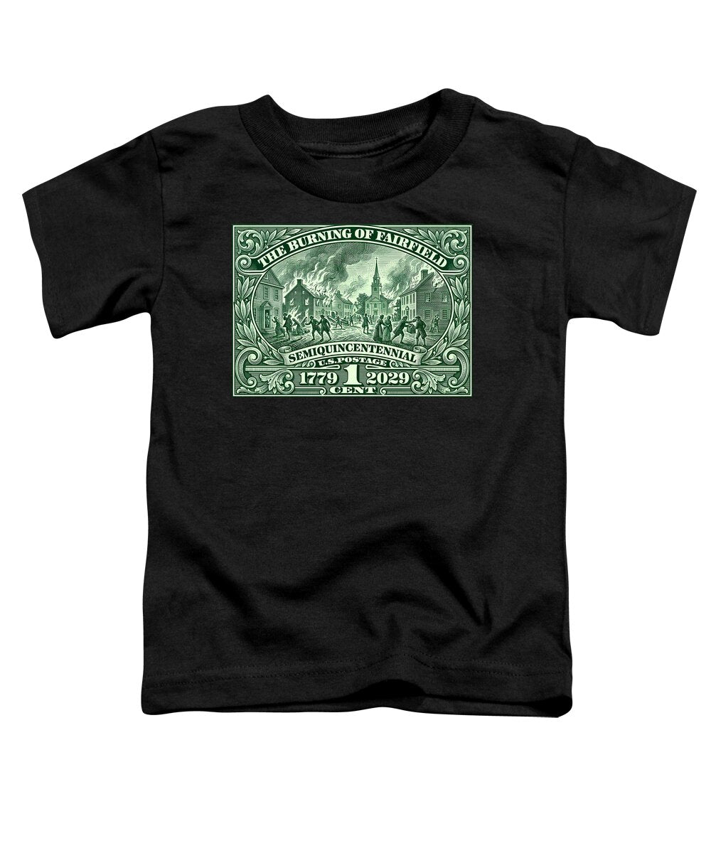 Burning of Fairfield 1c - Toddler T-Shirt