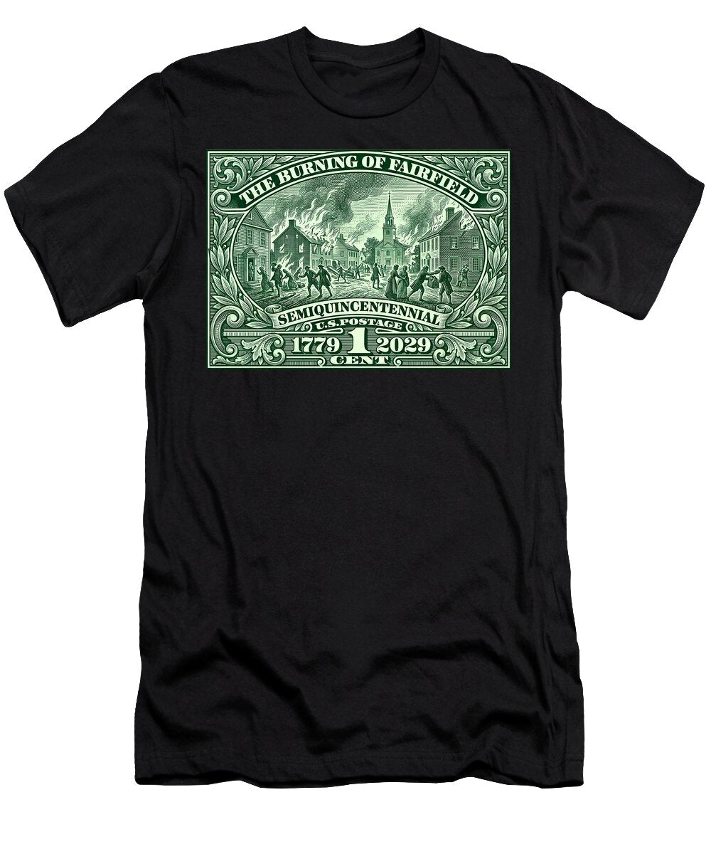 Burning of Fairfield 1c - T-Shirt