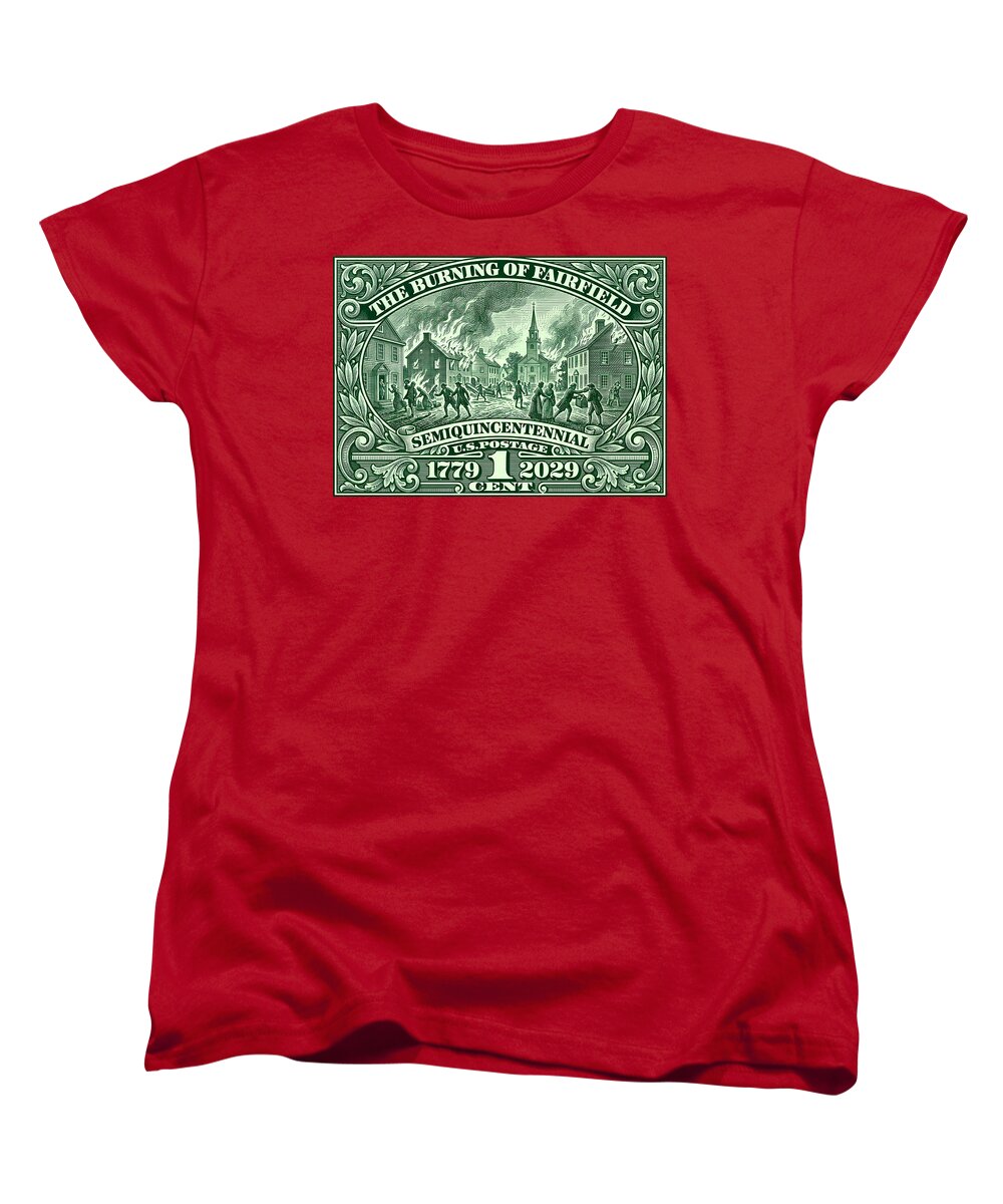 Burning of Fairfield 1c - Women's T-Shirt (Standard Fit)