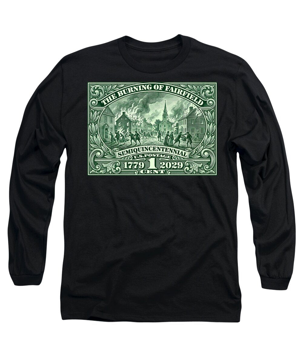 Burning of Fairfield 1c - Long Sleeve T-Shirt