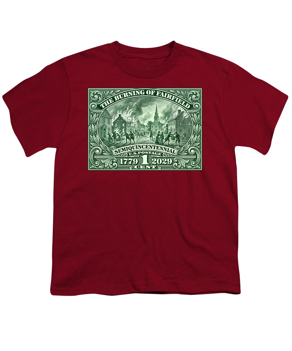 Burning of Fairfield 1c - Youth T-Shirt