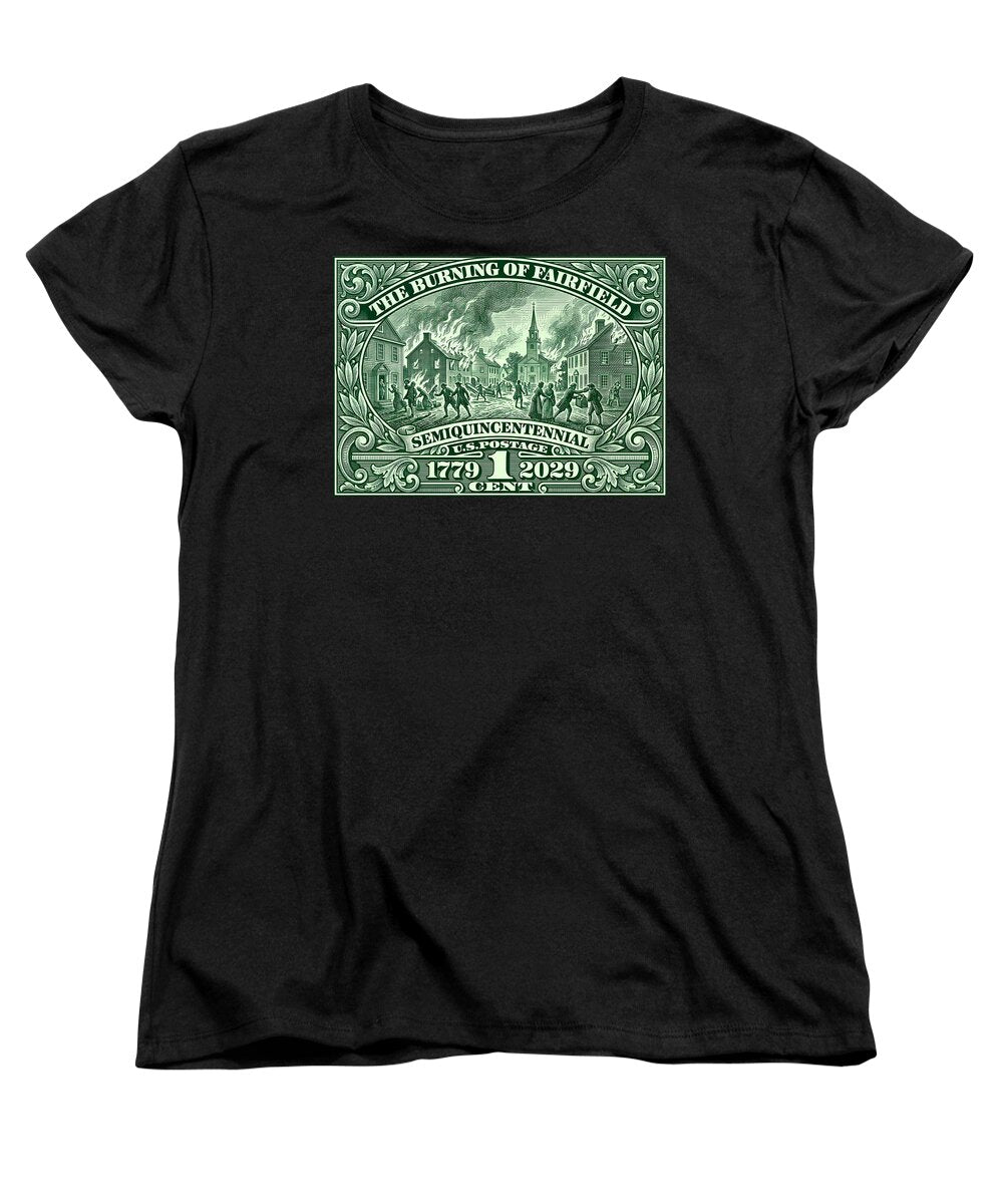 Burning of Fairfield 1c - Women's T-Shirt (Standard Fit)