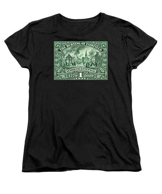 Burning of Fairfield 1c - Women's T-Shirt (Standard Fit)