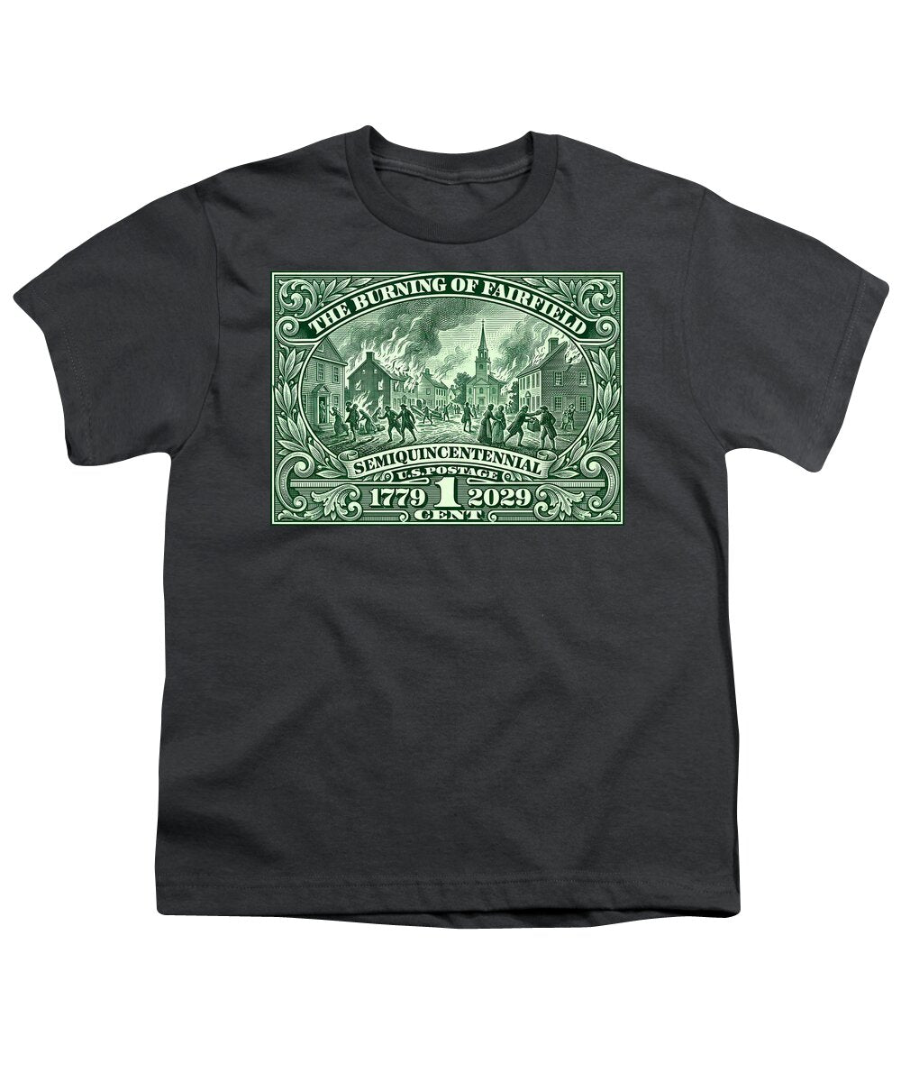Burning of Fairfield 1c - Youth T-Shirt