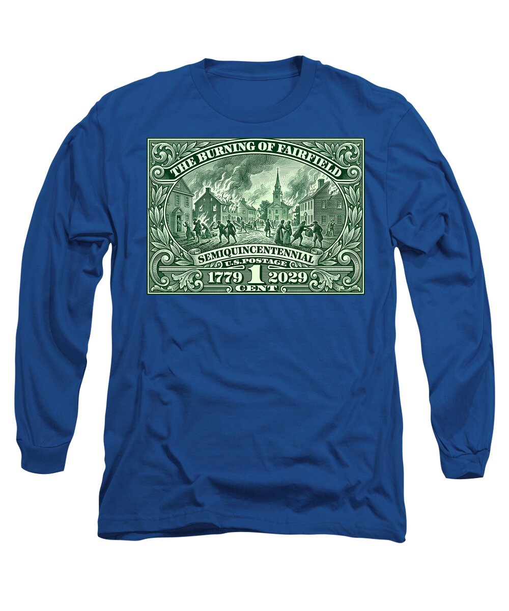Burning of Fairfield 1c - Long Sleeve T-Shirt