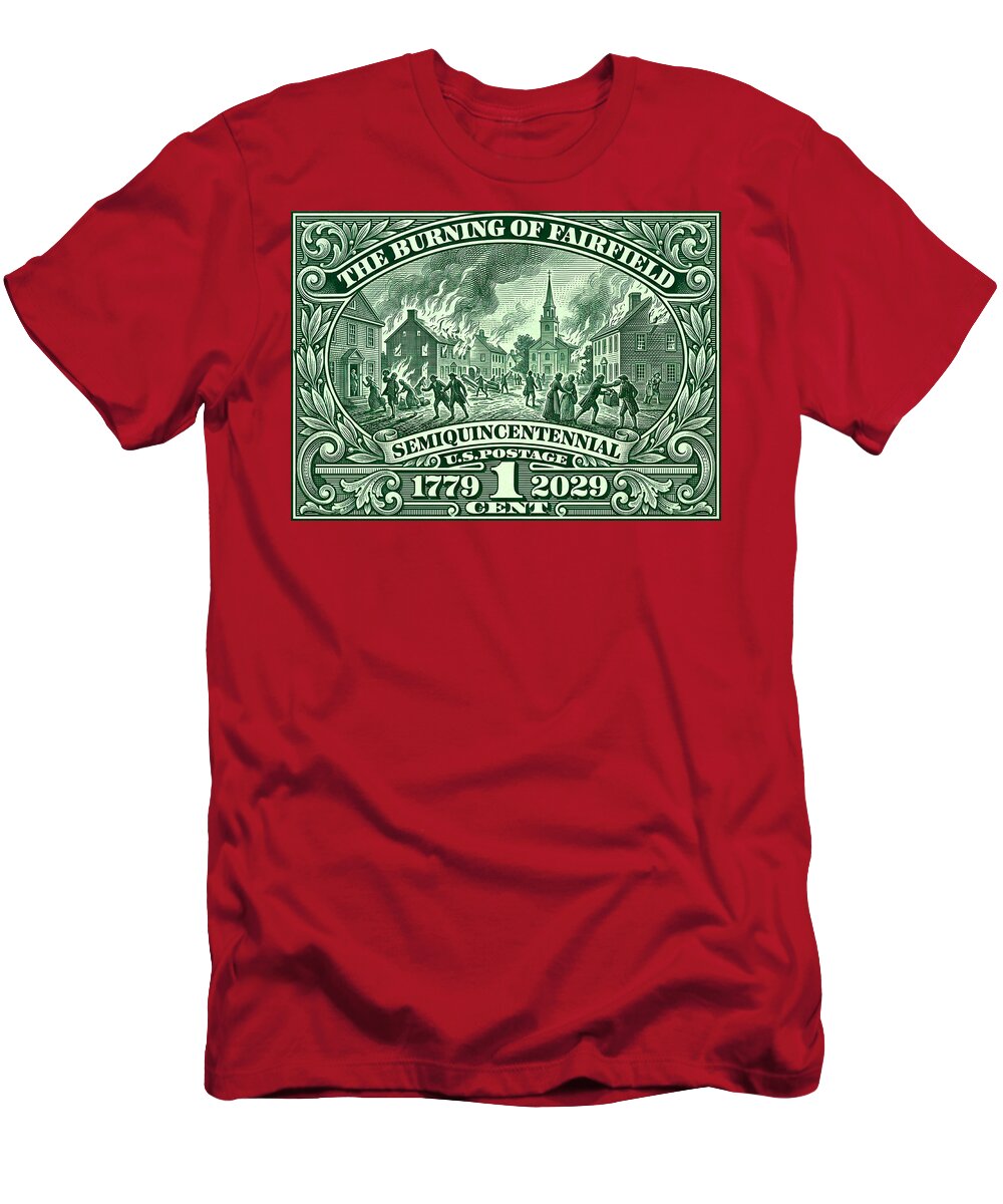 Burning of Fairfield 1c - T-Shirt