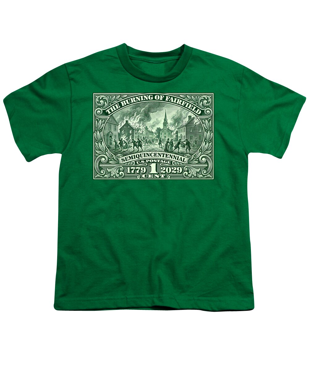 Burning of Fairfield 1c - Youth T-Shirt