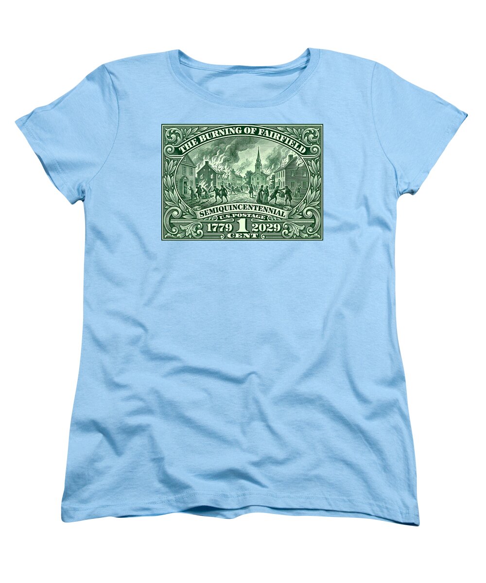 Burning of Fairfield 1c - Women's T-Shirt (Standard Fit)