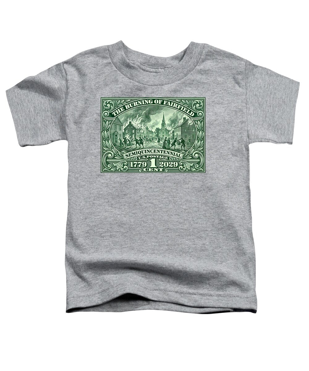 Burning of Fairfield 1c - Toddler T-Shirt