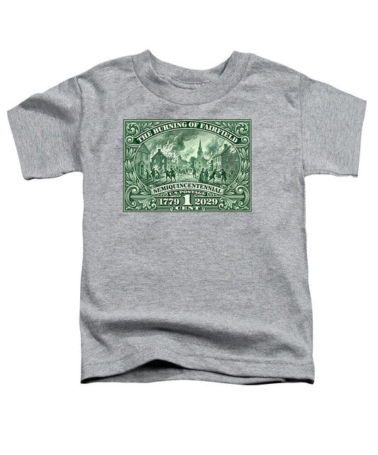 Burning of Fairfield 1c - Toddler T-Shirt