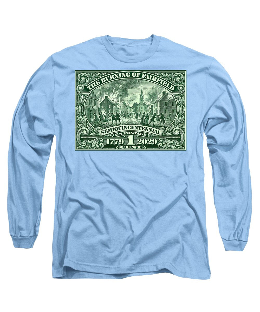 Burning of Fairfield 1c - Long Sleeve T-Shirt
